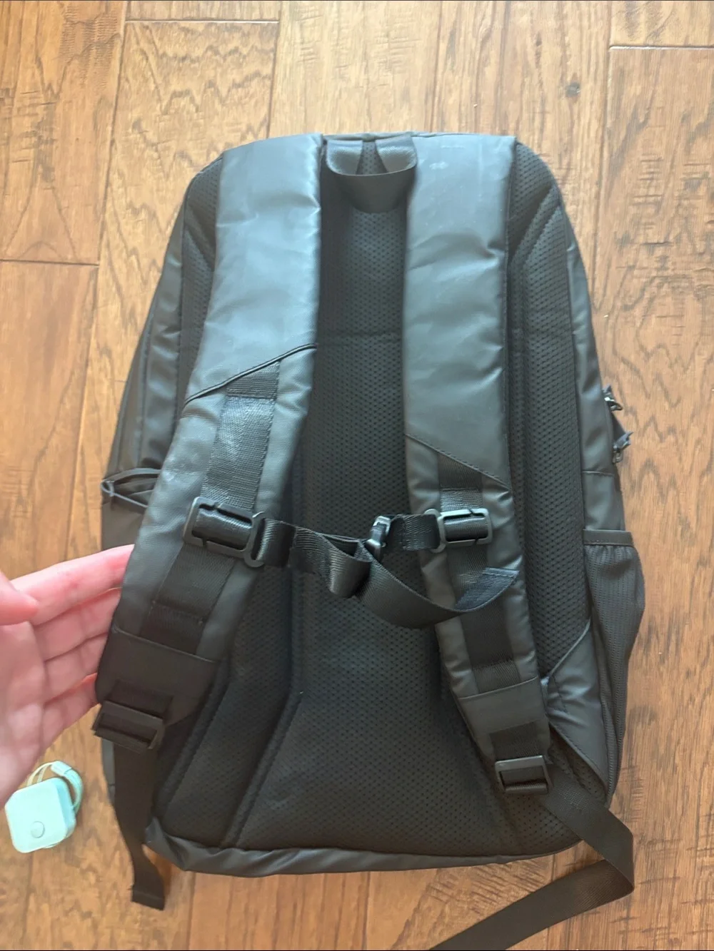 Gymshark Black Backpack with Subtle Logo NWOT